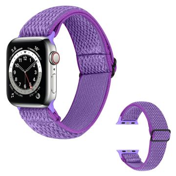 Apple Watch 40mm nailonista valmistettu kellonhihna - Violetti