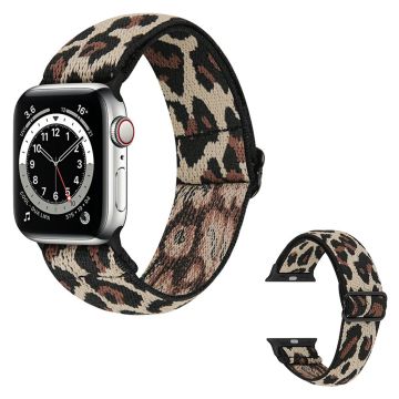 Apple Watch 40mm nailonista valmistettu kellonhihna - Leopardi