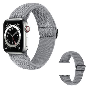 Apple Watch 40mm nailonista valmistettu kellonhihna - Harmaa