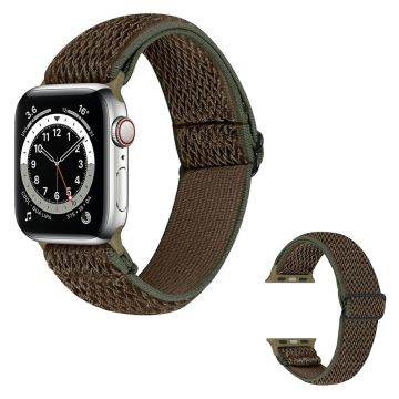 Apple Watch 40mm nailonista valmistettu kellonhihna - Oliivinvihreä