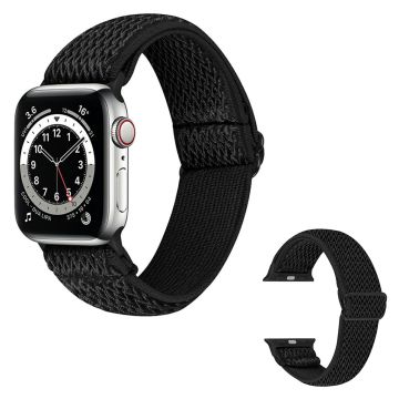 Apple Watch 40mm nailonista valmistettu kellonhihna - Musta