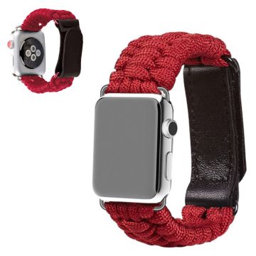 Apple Watch 40mm ainutlaatuinen nailon kellonhihna - Punainen