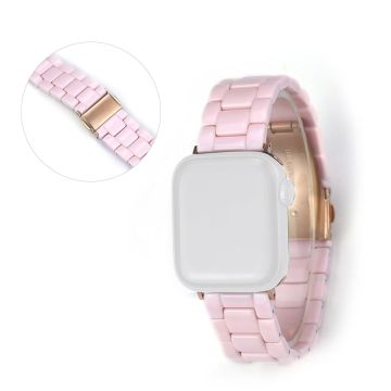 Apple Watch 40mm hartsinen monivärinen ranneke - Pinkki