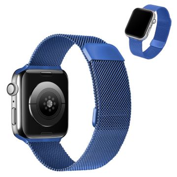 Apple Watch 40mm viihtyisä ruostumattomasta teräksestä valmistettu ranneke - Sininen