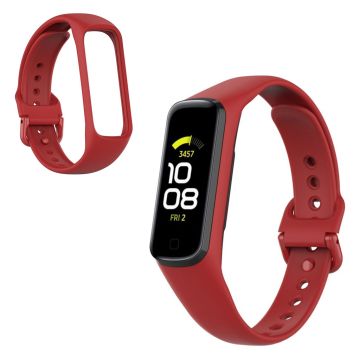 Samsung Galaxy Fit 2 silikonikellonauha - Punainen