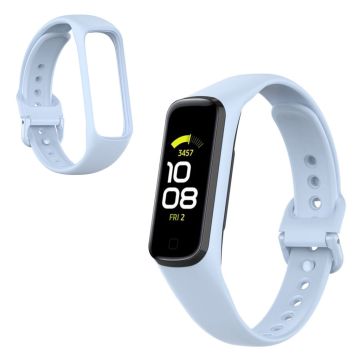 Samsung Galaxy Fit 2 silikonikellonauha - Vauvasininen