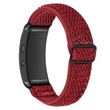 Samsung Gear Fit2 nylonkellon hihna - Punainen