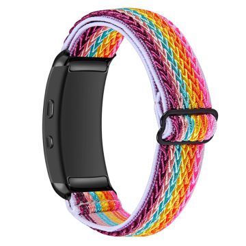 Samsung Gear Fit2 nylonkellon hihna - Sateenkaari