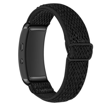 Samsung Gear Fit2 nylonkellon hihna - Musta