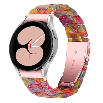 Tyylikäs hartsityylinen kellohihna Samsung Galaxy Watch 4:lle - Sateenkaari Karkkia