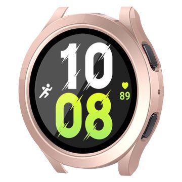 HAT-PRINCE Samsung Galaxy Watch 5 (44mm) / 4 (44mm) suojus karkaistulla lasilla - Ruusukulta