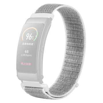 Huawei Band 6 / 3 nylonkellohihna - Seashell Valkoinen