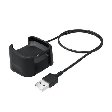 Fitbit Versa USB-latausteline - Musta