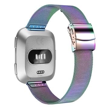 Fitbit Versa 2 / Versa milanese ruostumattomasta teräksestä valmistettu ranneke - Värikäs