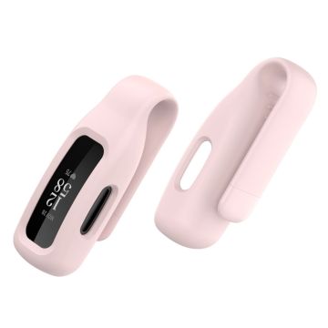 Silikoni clip solki suojus Fitbit Ace 3 / Inspire 2 - Pinkki