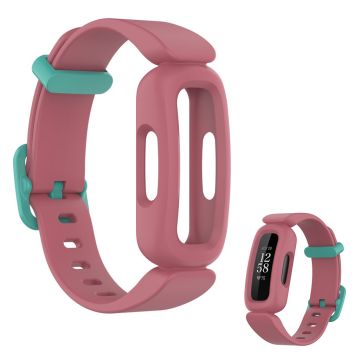 Fitbit Ace 3 / Inspire 2 integroitu kellonauha - Vesimelonin Punainen / Syaani