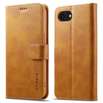 LC.IMEEKE iPhone SE (2024) flip case - Keltainen