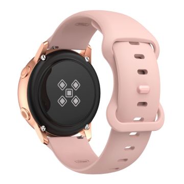 KALEBOL KLB-HDKGJ-001 Samsung Galaxy Watch6 Classic 43mm / 47mm kellonauha 20mm silikonihihna - Pinkki