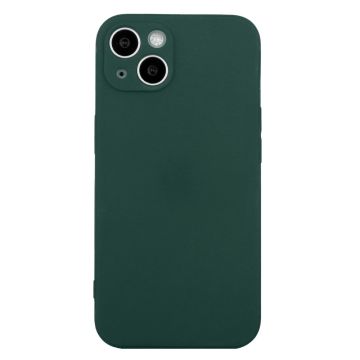 Beveled anti-drop rubberized cover for iPhone 15 - Army Green