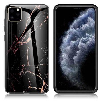 Fantasy Marble iPhone 11 Pro kuoret - Musta / Kulta