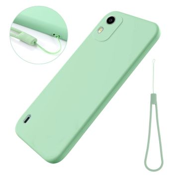 Matte liquid silicone cover for Nokia C12 Plus / C12 / C12 Pro - Green