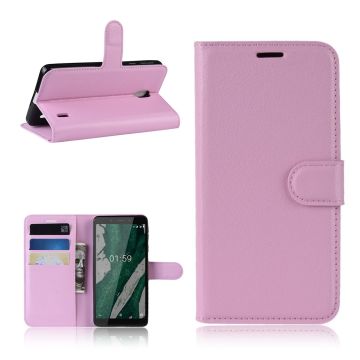 Classic Nokia 1 Plus flip case - Pink