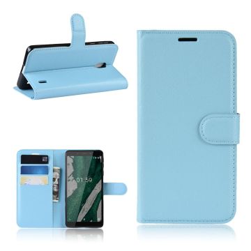 Classic Nokia 1 Plus flip case - Blue