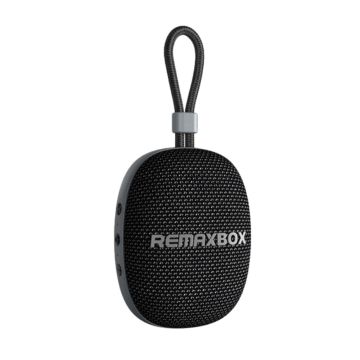 REMAX Vansound-sarjan RB-12 M16 5W kannettava vedenpitävä langaton kaiutin, jossa on TF-kortti- ja USB-tuki, FM, TWS-toiminto