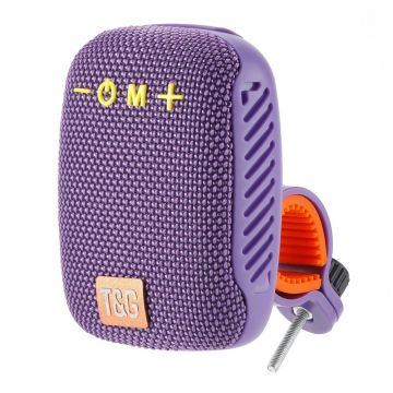 Universal waterproof outdoor bike bluetooth speaker - Purple