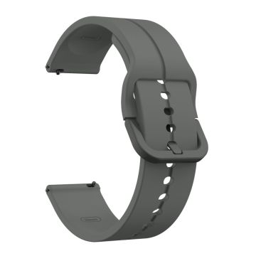 20mm Universal silicone strap - Dark Grey